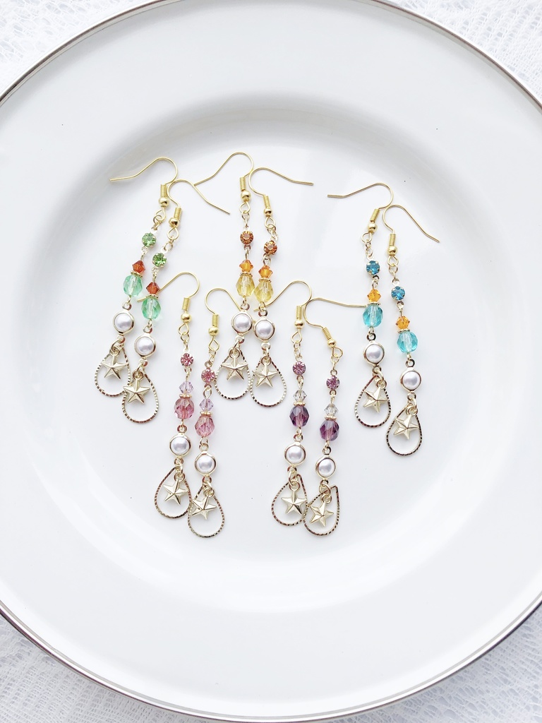 【🌈🕒】すぺしゃーれイメージピアス(イヤリング)