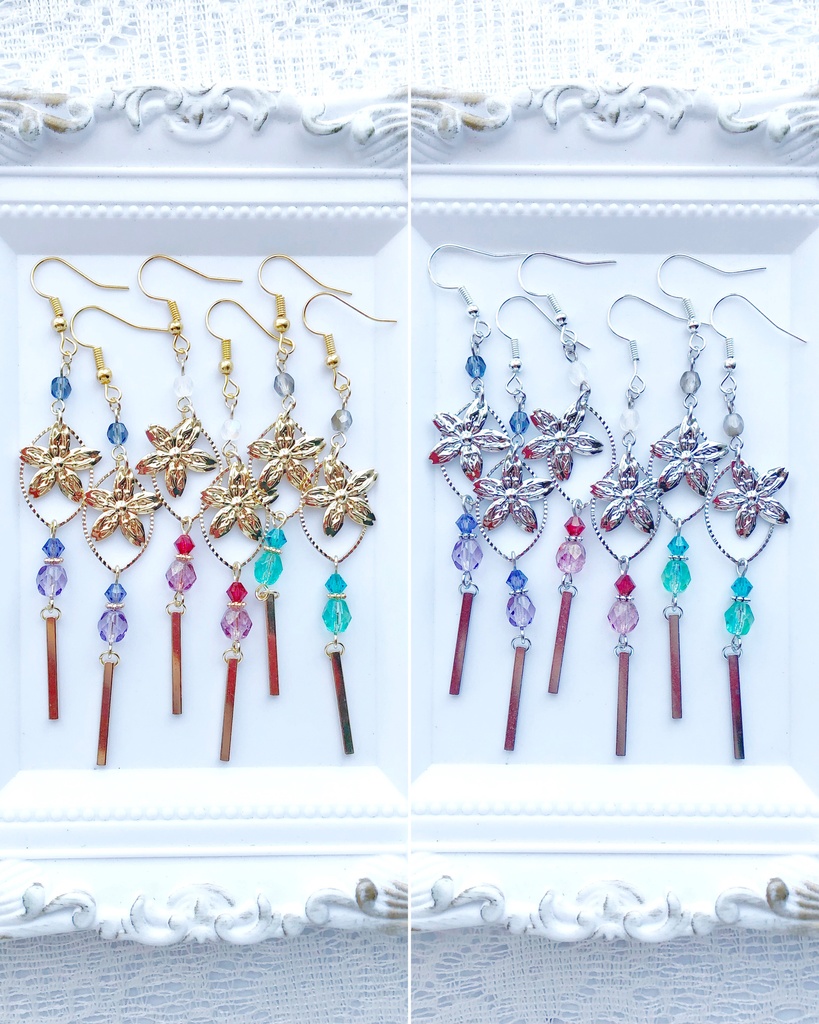 【🌈🕒】🔺イメージピアス(イヤリング)