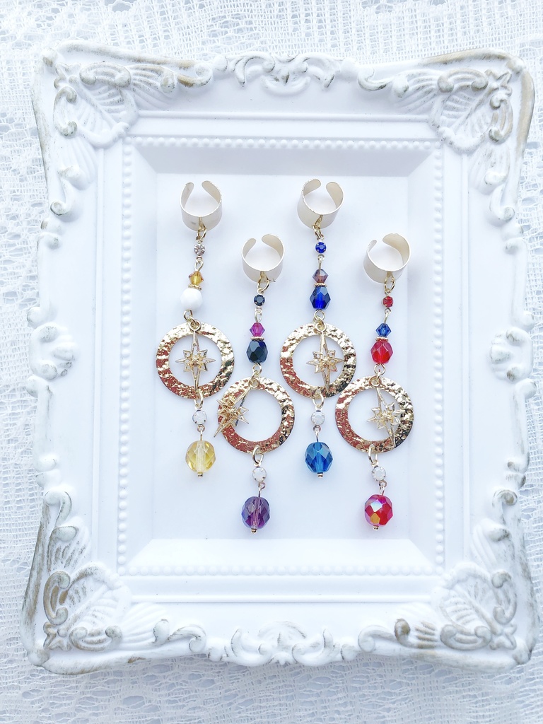 【🌈🕒】ゔぉるたイメージイヤーカフス