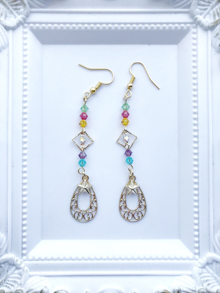 【🌈🕒】すぺしゃーれイメージピアス(イヤリング)