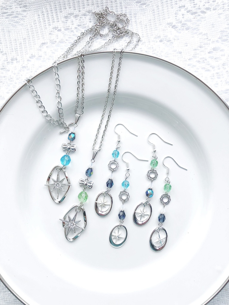 【🌈🕒】のるにすイメージネックレス・ピアス(イヤリング)