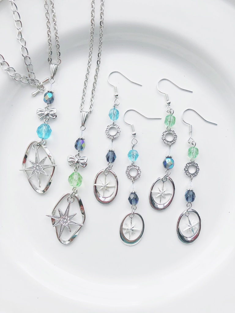 【🌈🕒】のるにすイメージネックレス・ピアス(イヤリング)