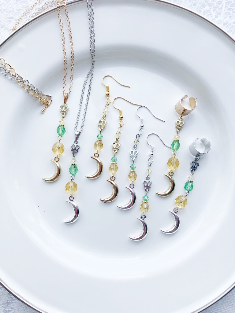 【🌈🕒】🌙さんイメージアクセサリー