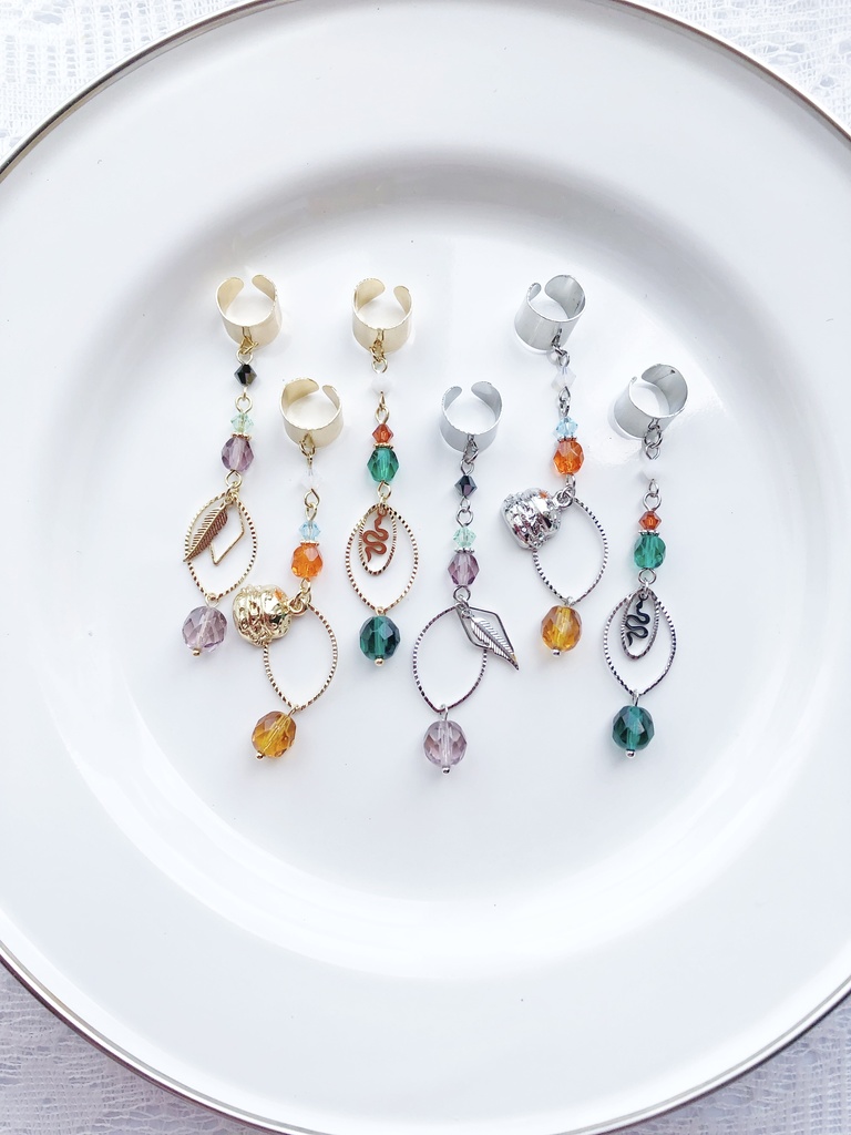 【🌈🕒】すくみイメージイヤーカフス