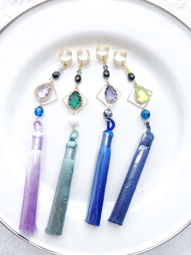 【🌈🕒】でぃてぃかイメージイヤーカフス