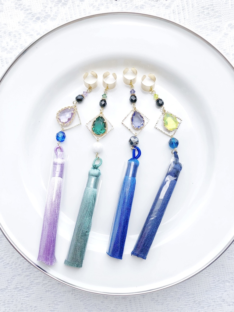 【🌈🕒】でぃてぃかイメージイヤーカフス