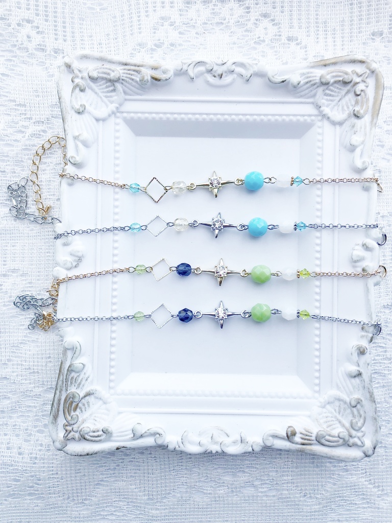 【🌈🕒】🐝🤣さん・💡さんイメージブレスレット