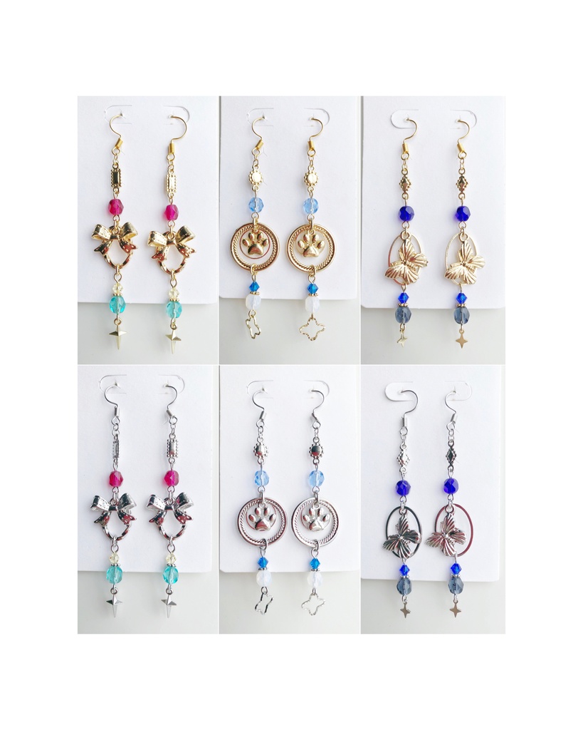 【🌈🕒】みたらしだんイメージピアス(イヤリング)