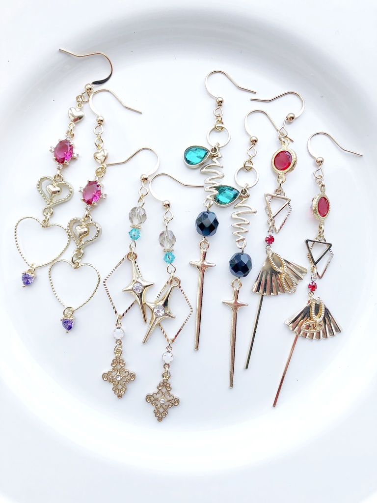 【🌈🕒】いるなイメージピアス(イヤリング)