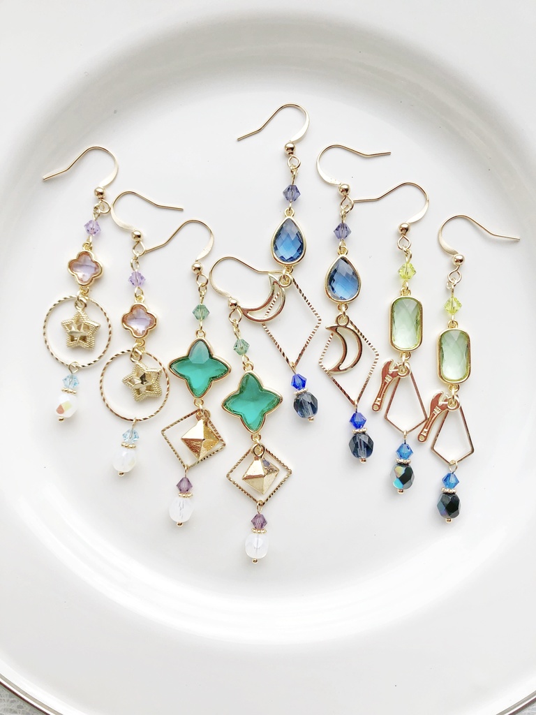 【🌈🕒】でぃてぃかイメージピアス(イヤリング)