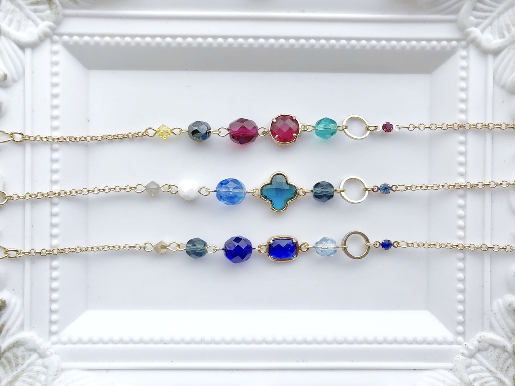 【🌈🕒】みたらしだんイメージブレスレット