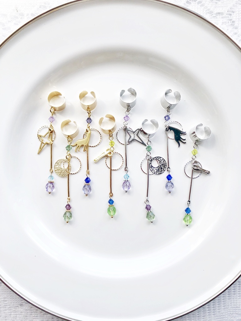 【🌈🕒】でぃてぃかイメージイヤーカフス