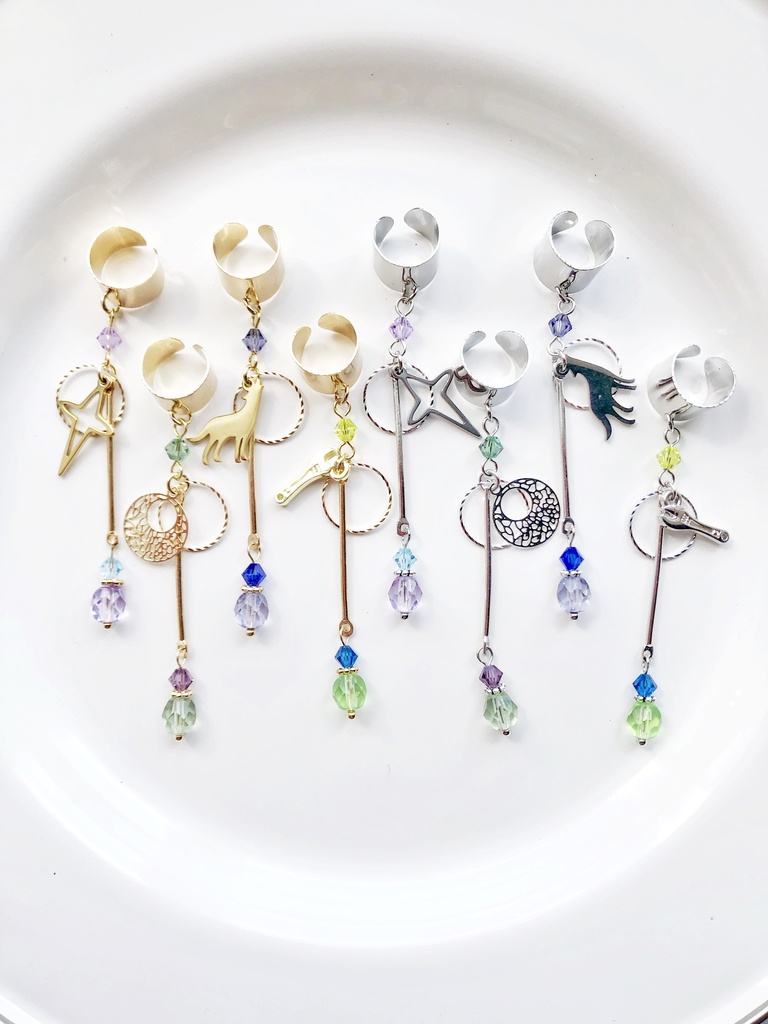 【🌈🕒】でぃてぃかイメージイヤーカフス