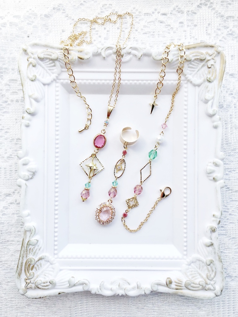 【🌈🕒】👑🌸さんイメージアクセサリー
