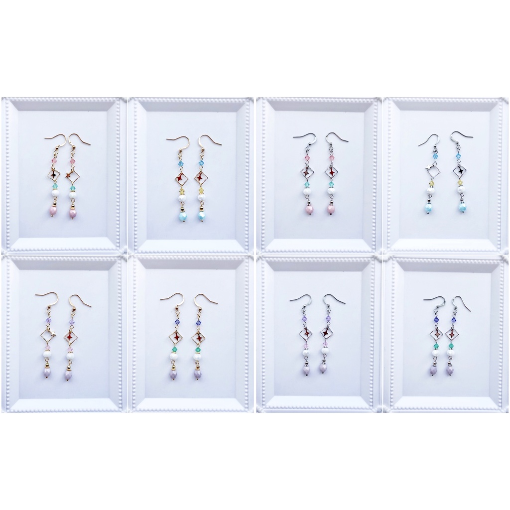 【🌈🕒】すぷれあイメージピアス(イヤリング)