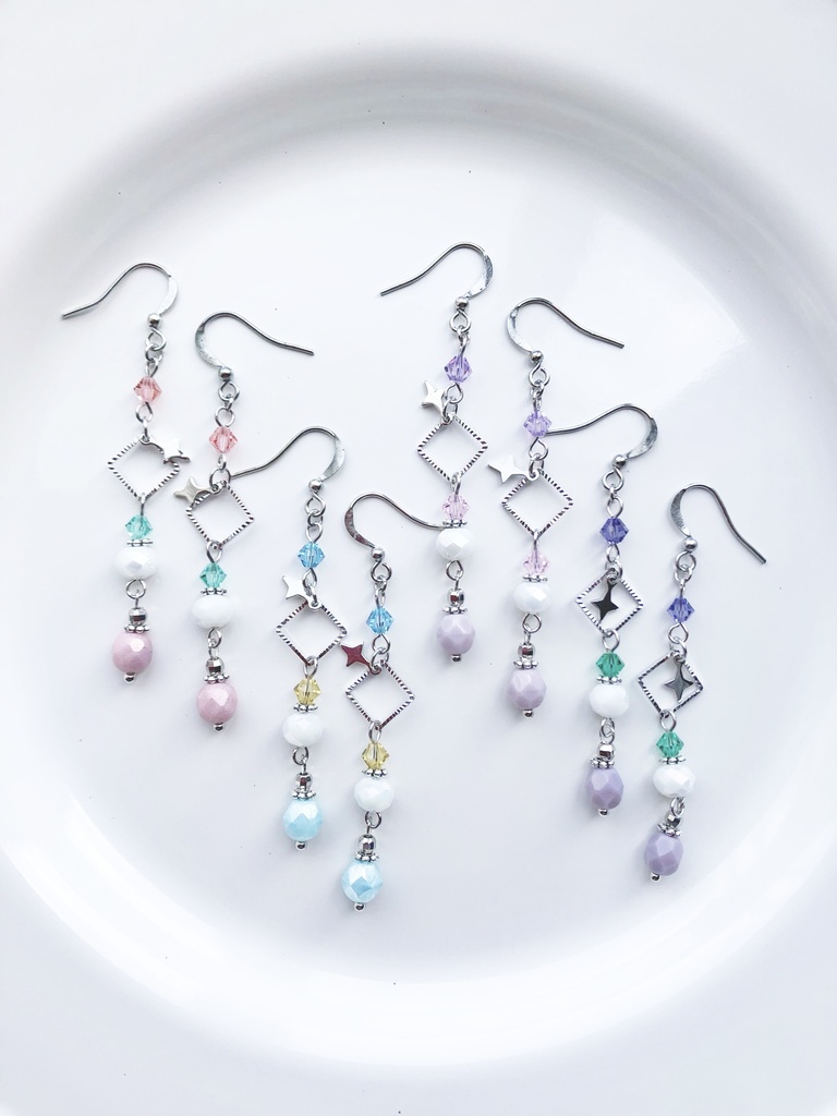 【🌈🕒】すぷれあイメージピアス(イヤリング)