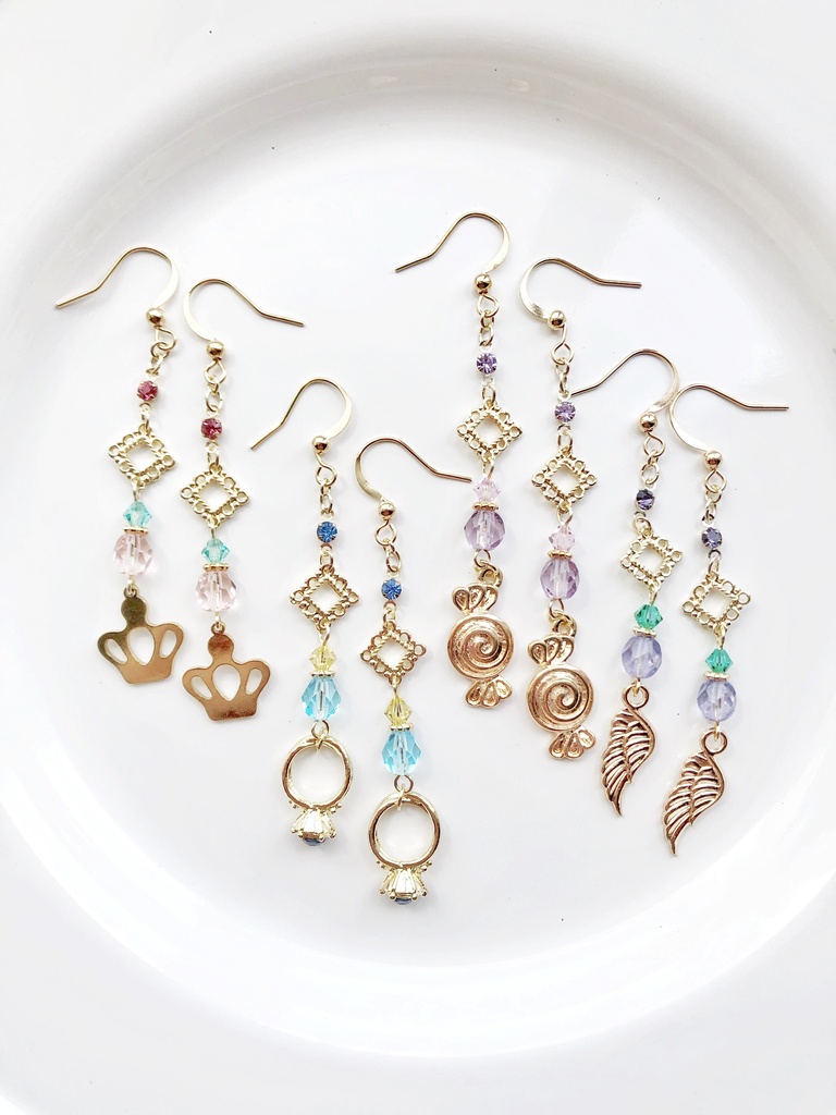 【🌈🕒】すぷれあイメージピアス(イヤリング)