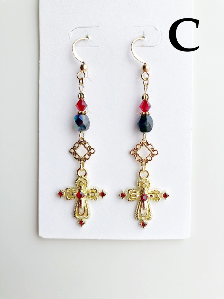 【🌈🕒】🎲さんイメージネックレス・ピアス(イヤリング)