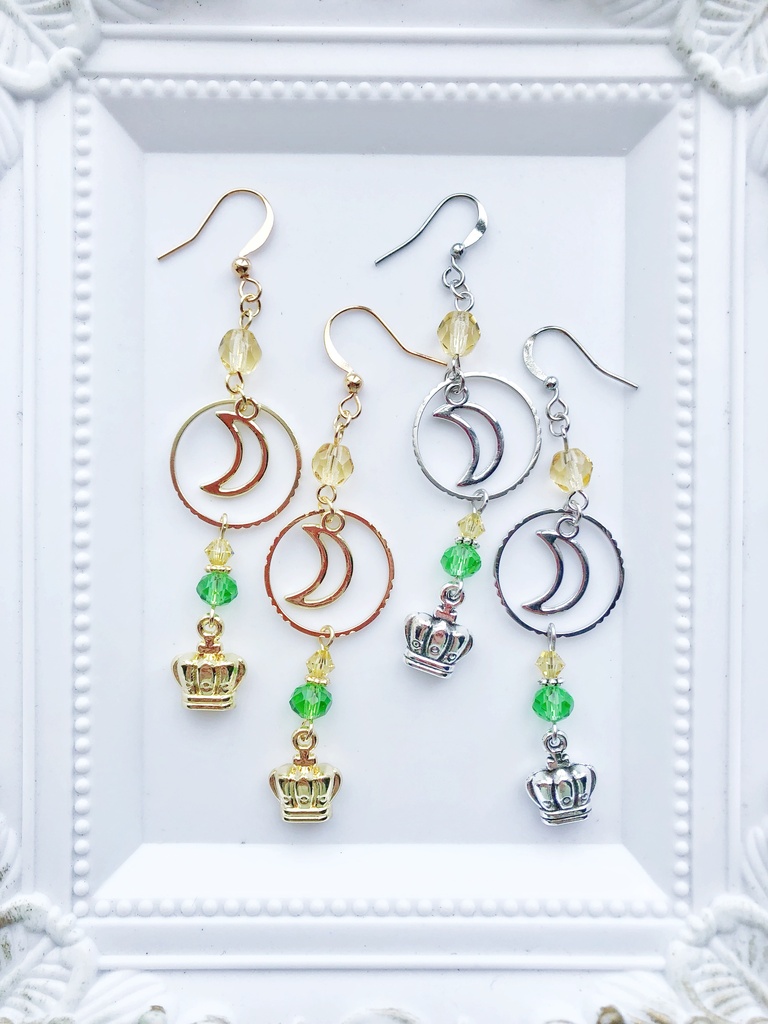 【🌈🕒】卯月コウさんイメージピアス(イヤリング)