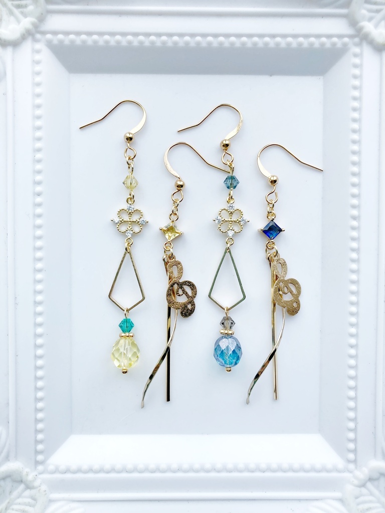【🌈🕒】RhyZyGyイメージピアス(イヤリング)
