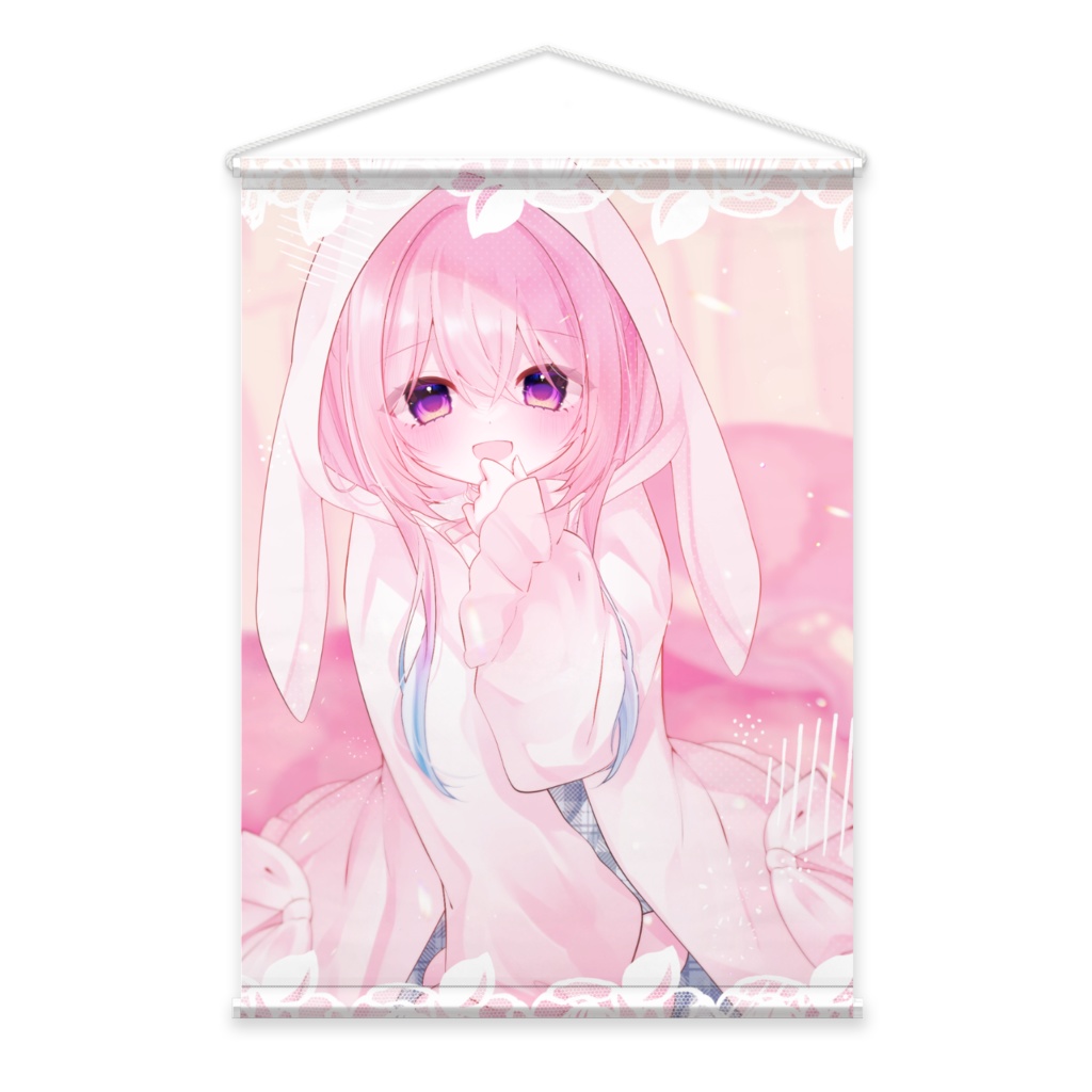 ぽてーっと一緒タペストリー