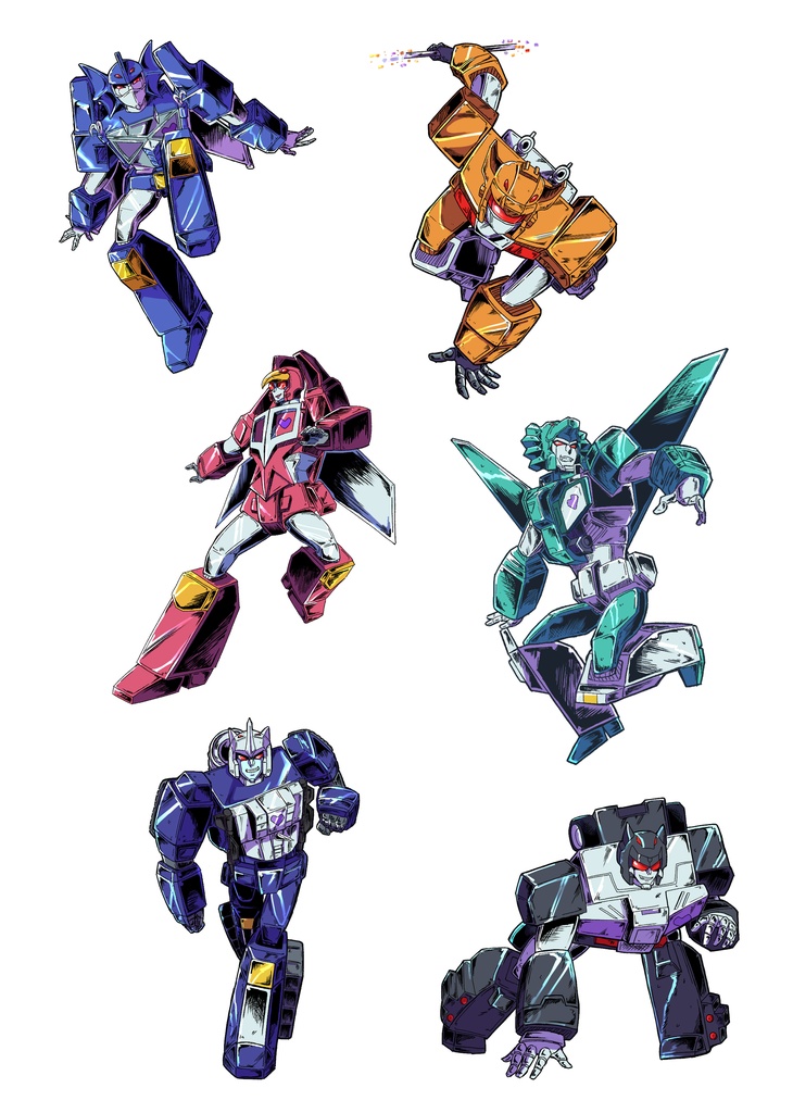 【ステッカー】ブレストフォース6枚セット