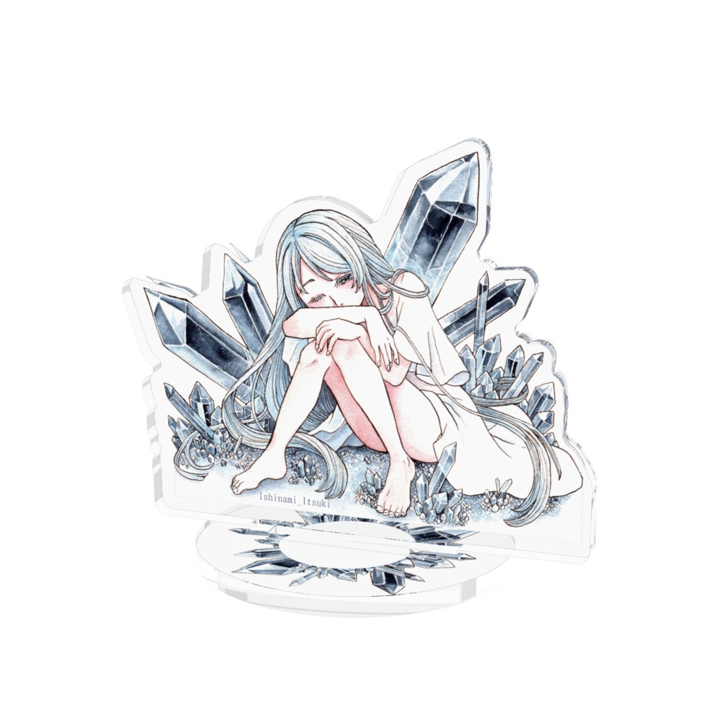 エンジェルラダークォーツ　アクリルフィギュア