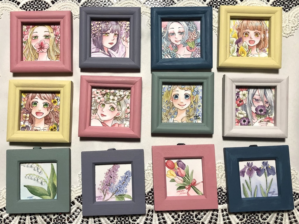 花ミニ原画