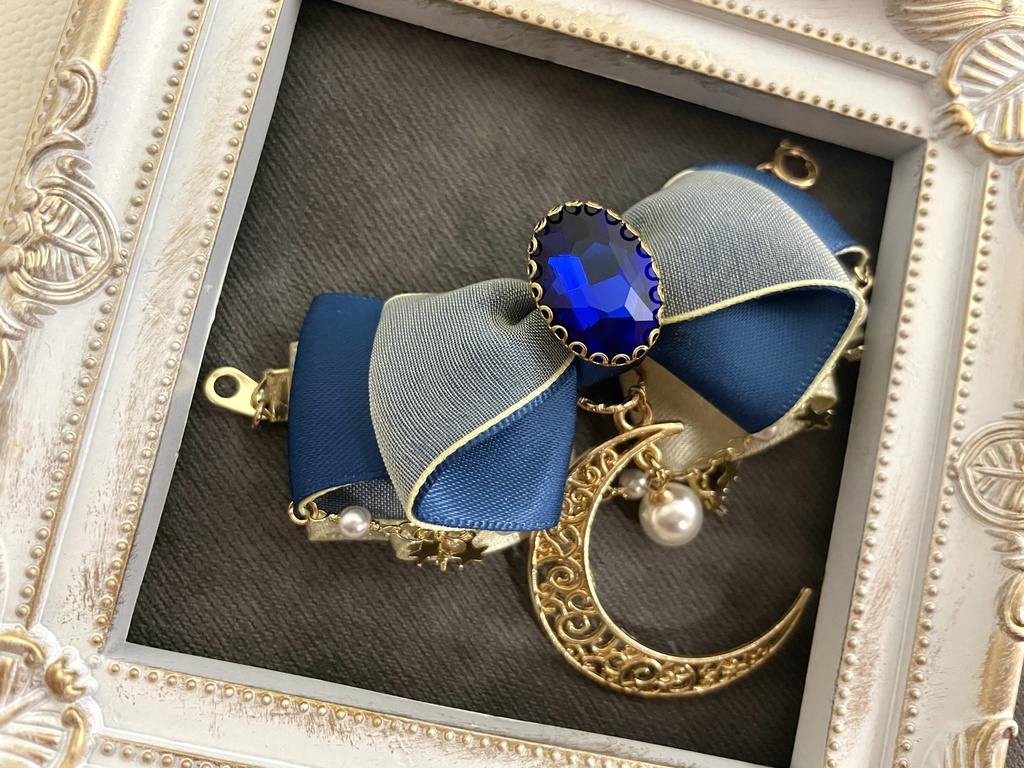 星に願いをイメージ　リボンチョーカー