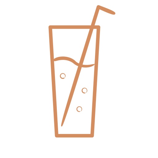【商用利用可】料理・レシピサイト向け手書き風飲み物アイコン（PNG／512px）