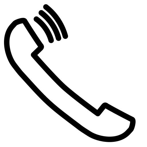 【商用利用可】会社・サービス紹介サイト向け電話のアイコン(PNG/512px)