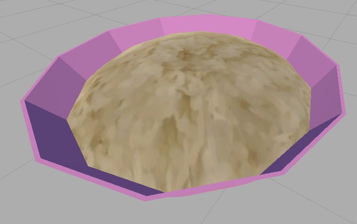 【3Dモデル】味噌カツセット(Miso_pork_cutlet)