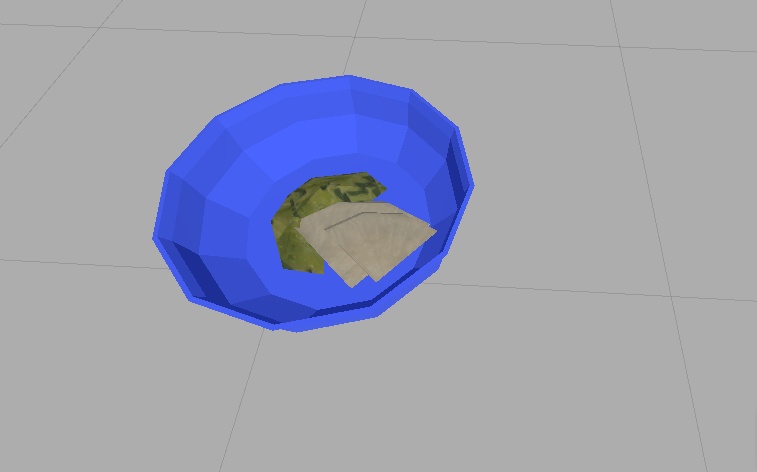 【3Dモデル】味噌カツセット(Miso_pork_cutlet)