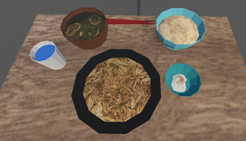 【3Dモデル】回鍋肉(Twice_cooked_pork)