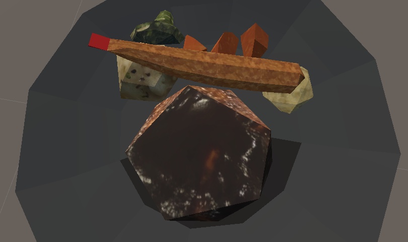 【3Dモデル】ハンバーグレストラン(Hamburg_steak)