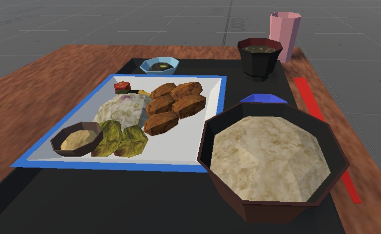 【3Dモデル】カキフライ(Fried_oyster)