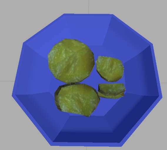 【3Dモデル】カキフライ(Fried_oyster)