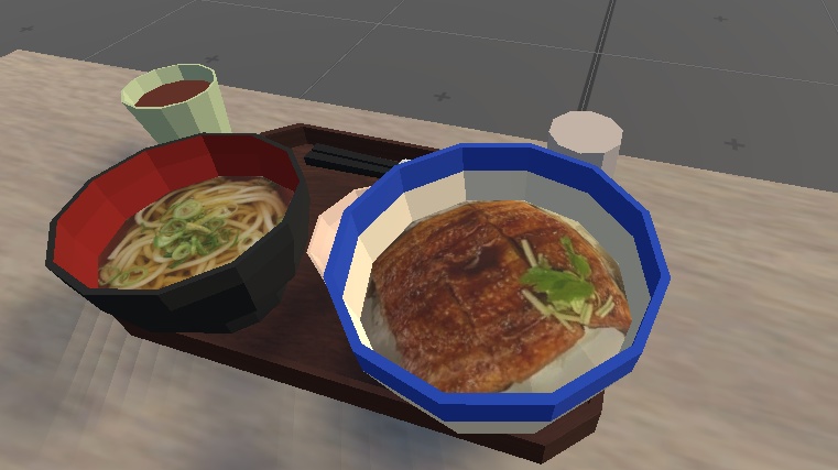 うな丼&かけうどん(Unadon&Kake_udon)