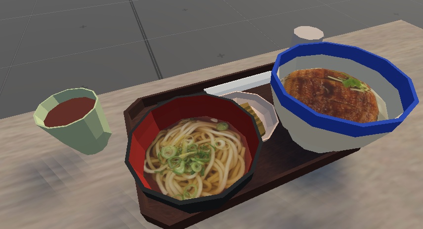 うな丼&かけうどん(Unadon&Kake_udon)