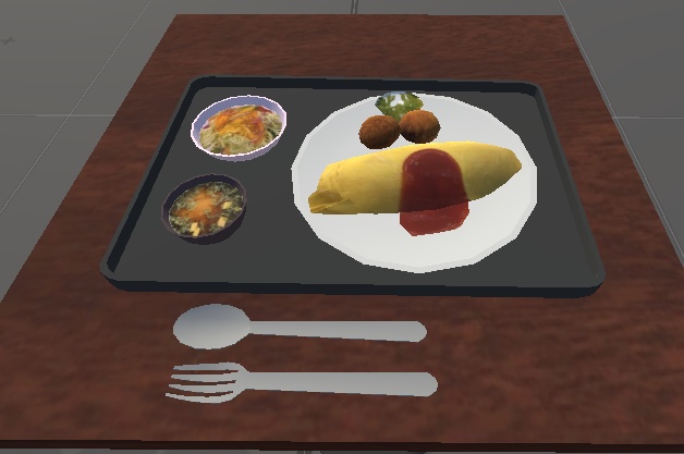 オムライス(Omelette_rice)