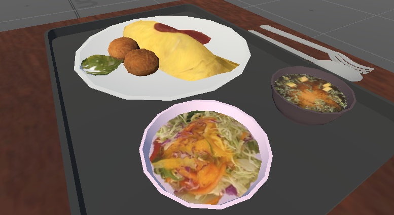 オムライス(Omelette_rice)