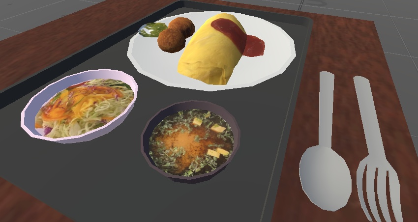 オムライス(Omelette_rice)