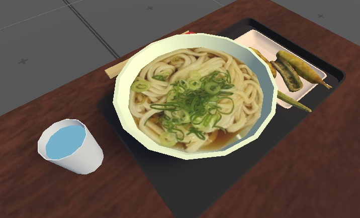 かけうどん&天ぷら (Kake_udon&Tempura)