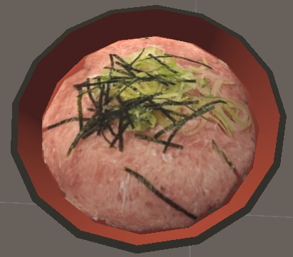 ネギトロ丼セット(Green_onion_toro_bowl)