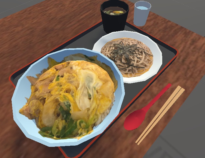 親子丼&ざるそば(Oyakodon&Zarusoba)