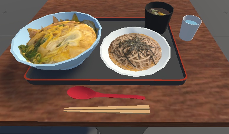 親子丼&ざるそば(Oyakodon&Zarusoba)