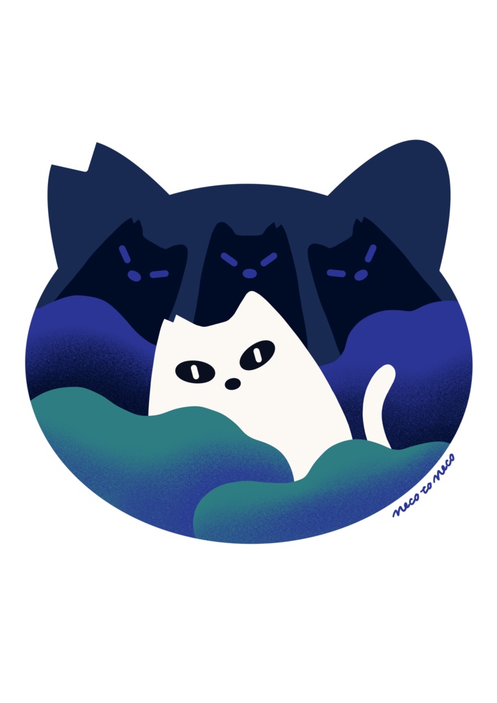 さくらねこT 「野に咲く猫のように」