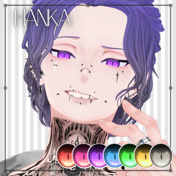 Luna Cat Eyes*【7アバター/7color】