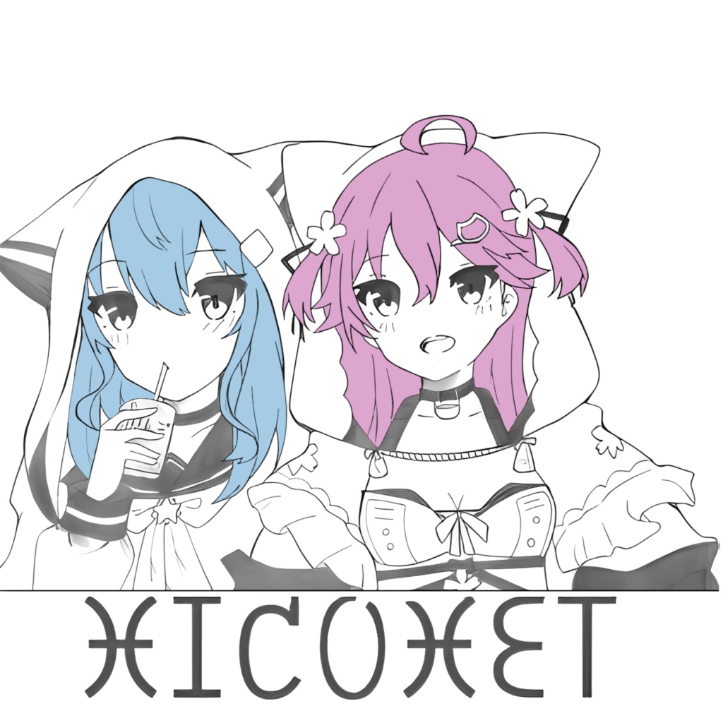 miCometオリジナルアクキー