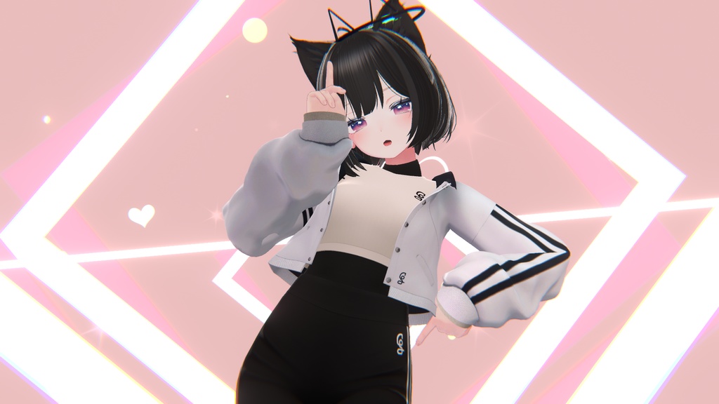 【初制作!】動く!? 🐱猫耳ヘイロー🐱